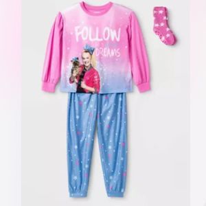 •NICKELODEON JOJO SIWA• pajama set size Large
